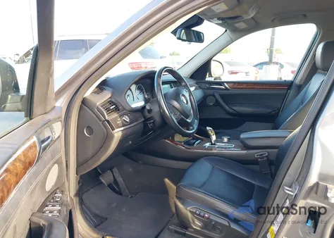 2017 BMW X3 Sdrive28I from USA, damaged, VIN 5UXWZ7C51H0U47110